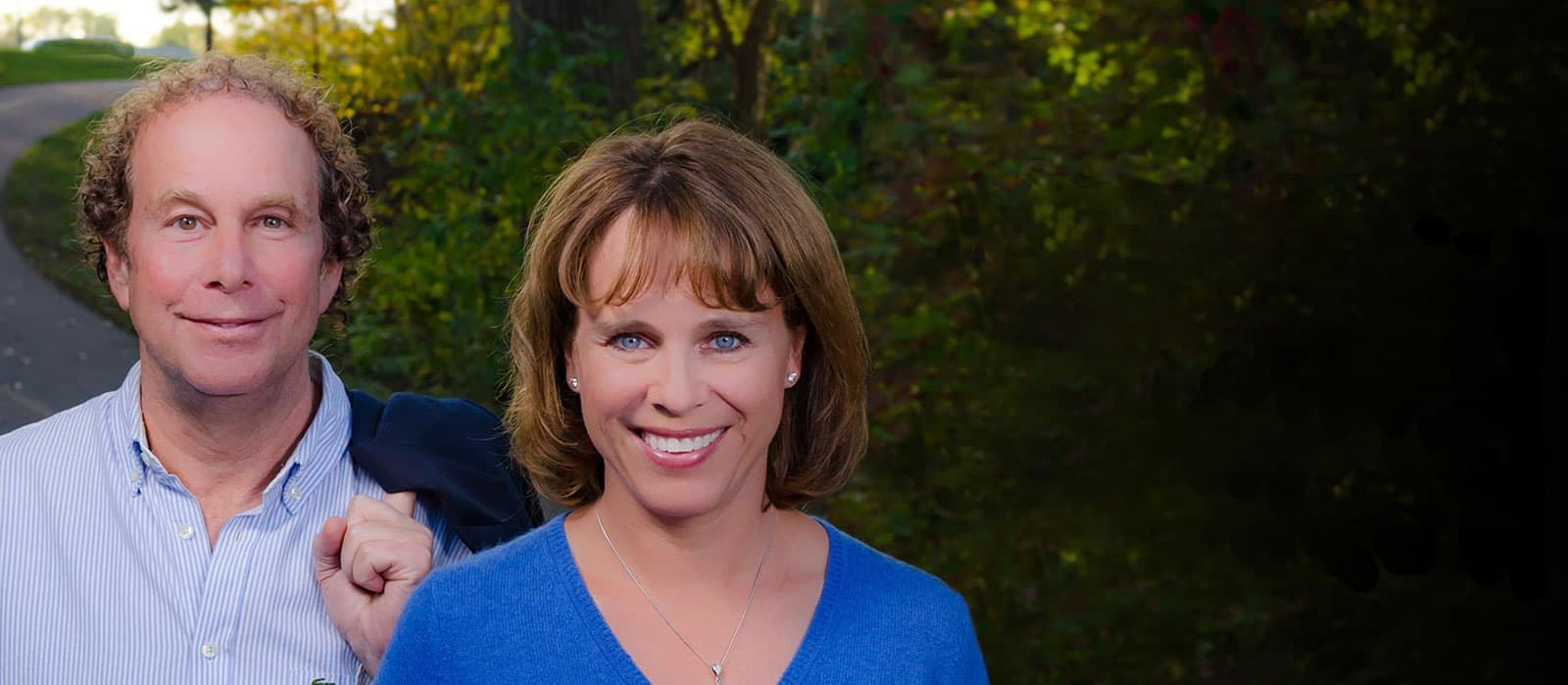 Drs. Shapiro and Anderson-Weiss are imaged in an outdoor scene